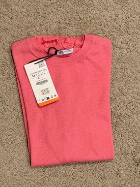 Zara Long Sleeve Stretchable shirt new with tags